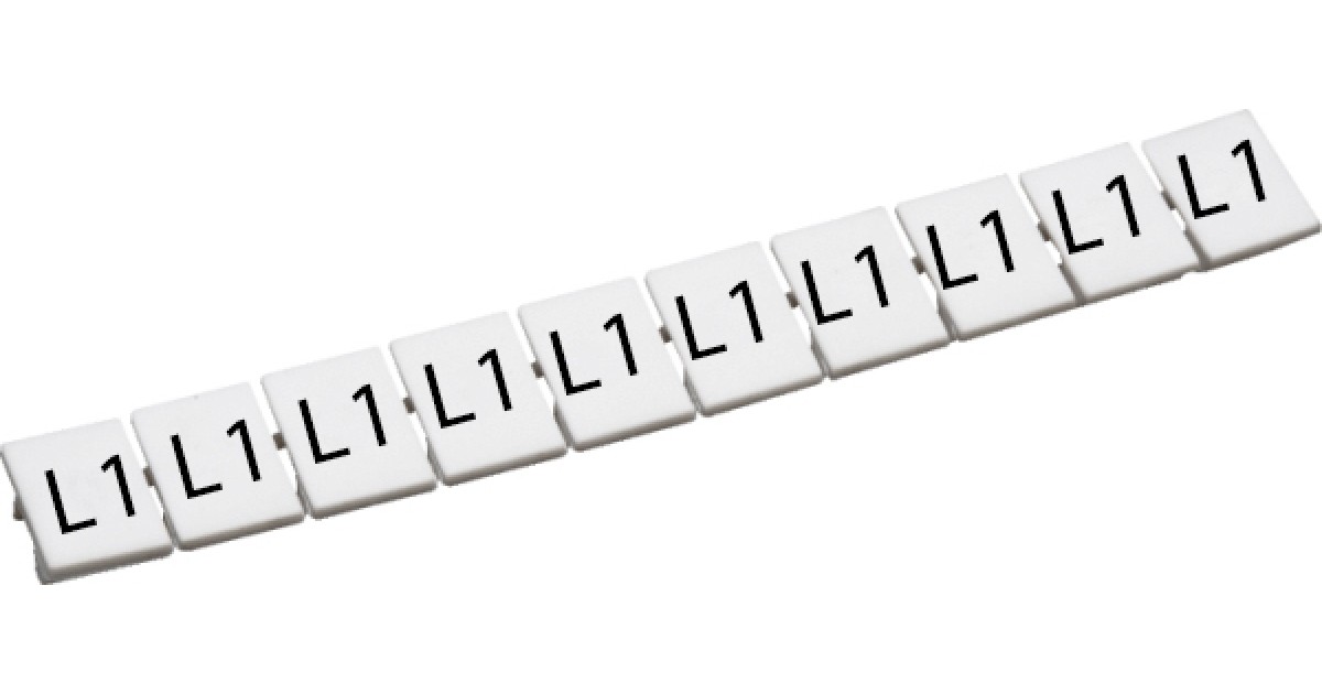 Купить Маркировка для клемм CA509/K5/H/L1 ConnectWell оптом в Москве