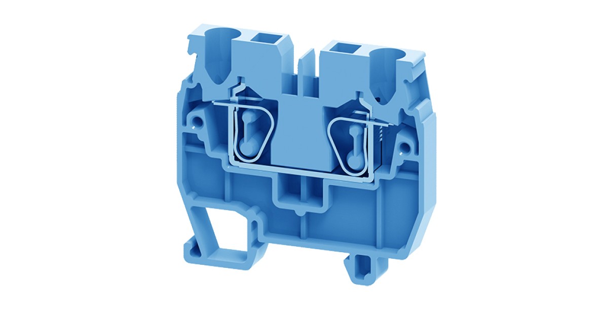 Купить Проходная клемма (MINI) CXM2.5BU ConnectWell оптом в Москве