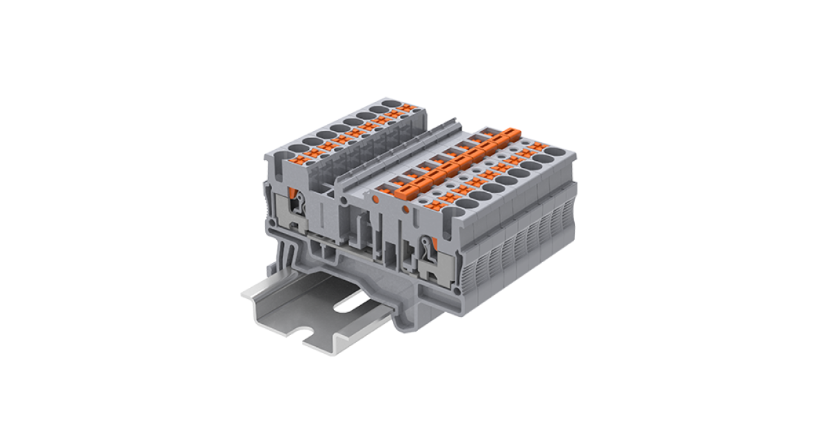 Купить Клемма с размыкателем TPK2.5-2-GY SUPU оптом в Москве