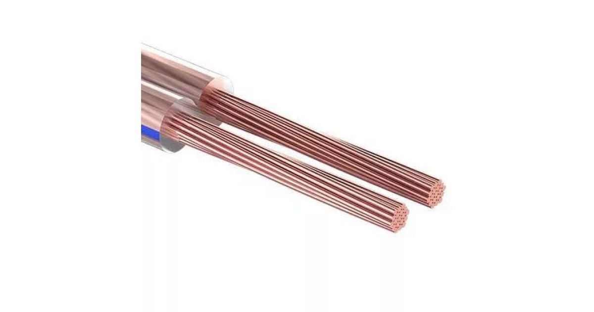 Купить Кабель Stereo 2х0.50 прозр. BLUELINE (уп.5м) 01-6203-3-05 Rexant оптом в Москве