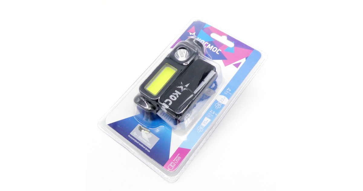 Купить Фонарь аккум.налобный Космос KOC510Lit Космос оптом в Москве