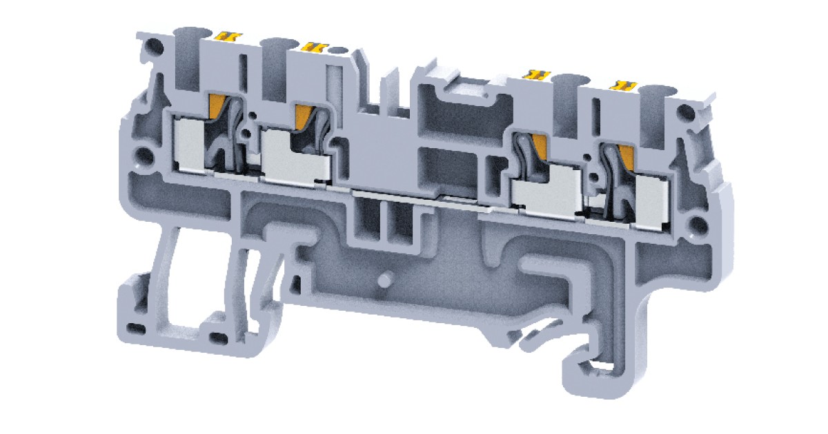 Купить Проходная клемма CP1.5/4 ConnectWell оптом в Москве