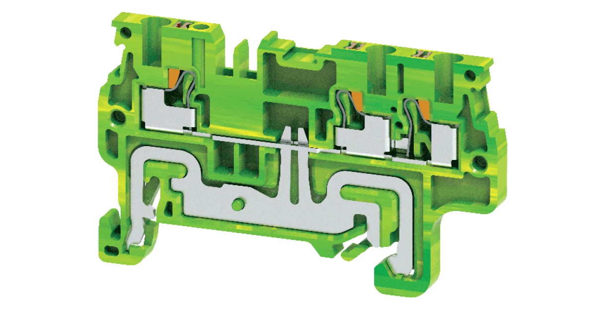 Купить Заземляющая клемма CPG1.5/3 ConnectWell оптом в Москве