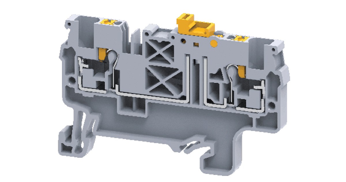 Купить Клемма с ножевым размыкателем CPK2.5 ConnectWell оптом в Москве