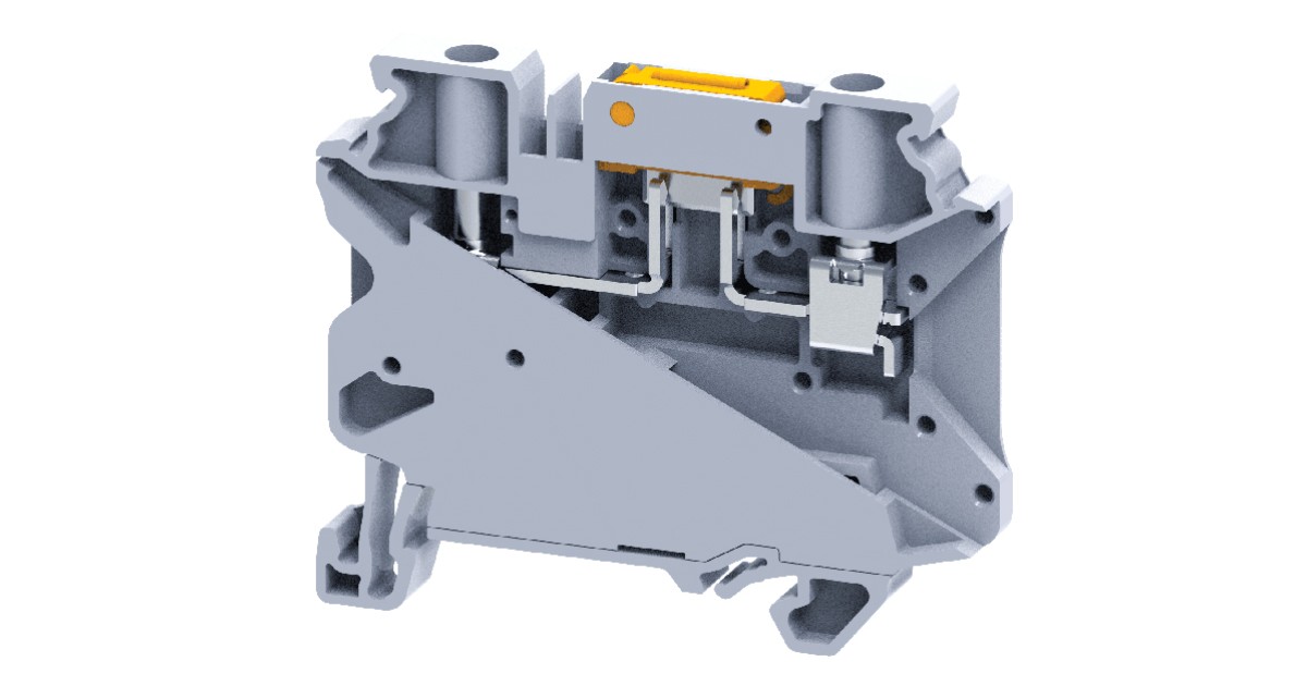 Купить Клемма с ножевым размыкателем CYK4 ConnectWell оптом в Москве