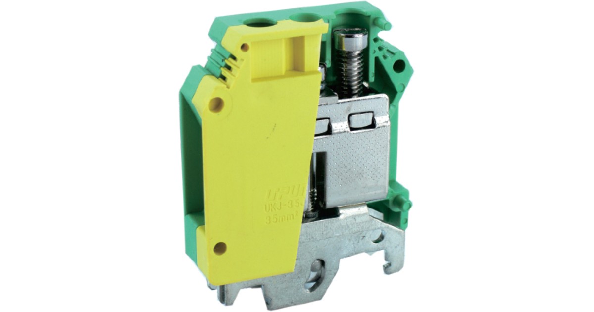 Купить Заземляющая клемма UKJ-35JDE Upun оптом в Москве