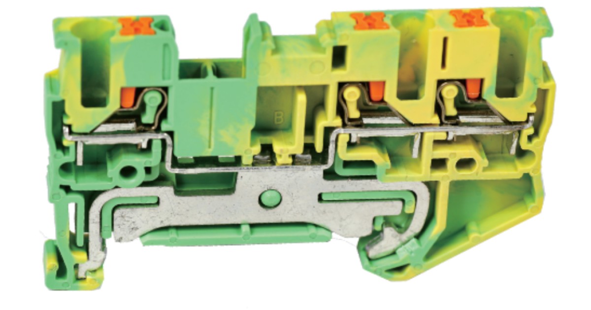 Купить Заземляющая клемма UJ6-2.5/1X2JD Upun оптом в Москве