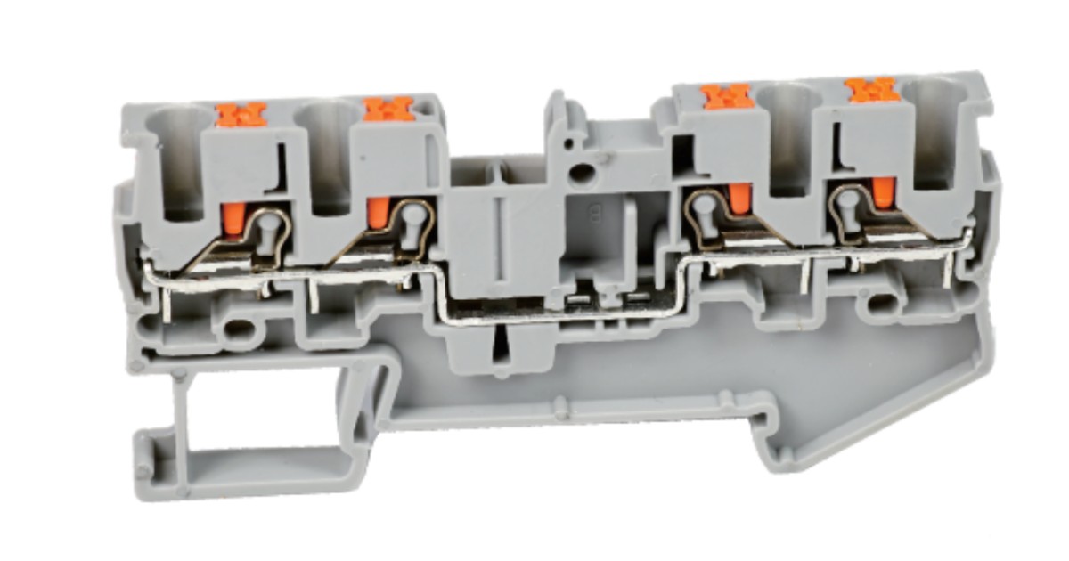 Купить Проходная клемма UJ6-2.5/2X2 Upun оптом в Москве