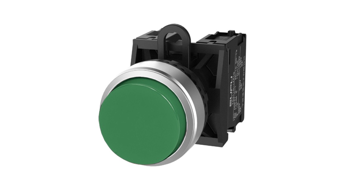 Купить Кнопка выпуклая (зеленая) TS2020-0BM20 SUPU оптом в Москве