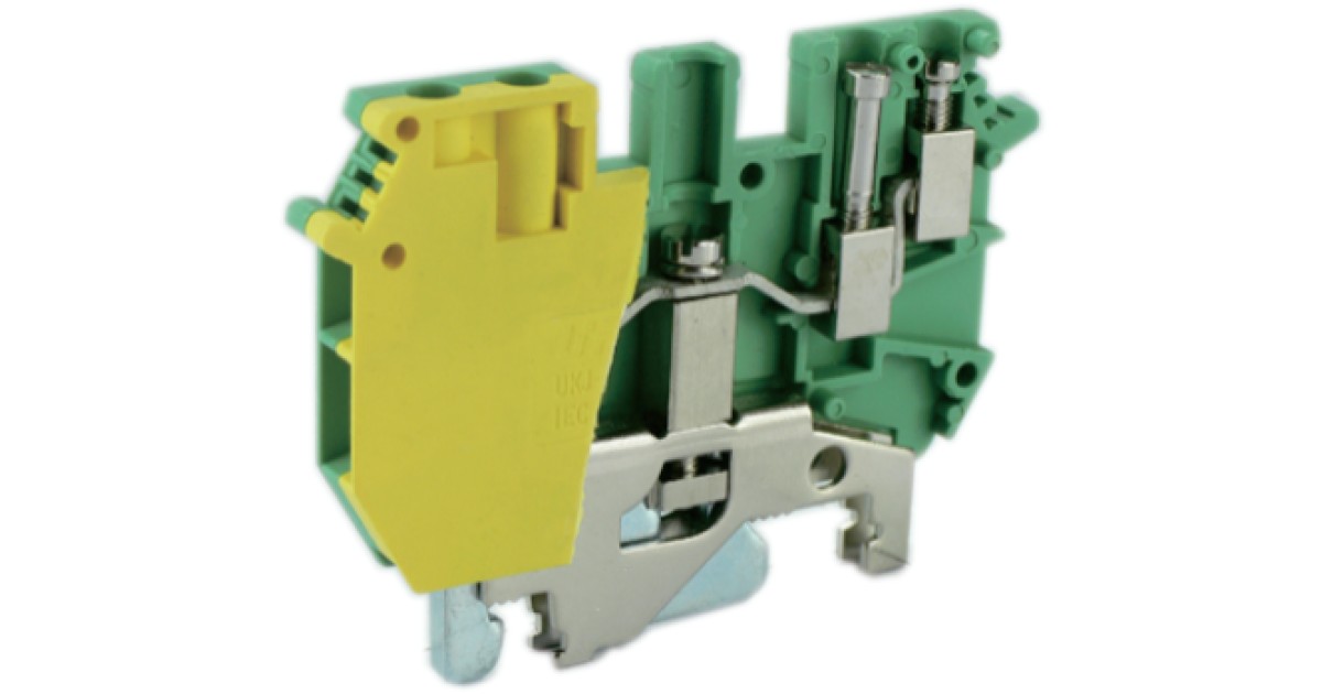 Купить Заземляющая клемма UKJ-4/2X2JD Upun оптом в Москве