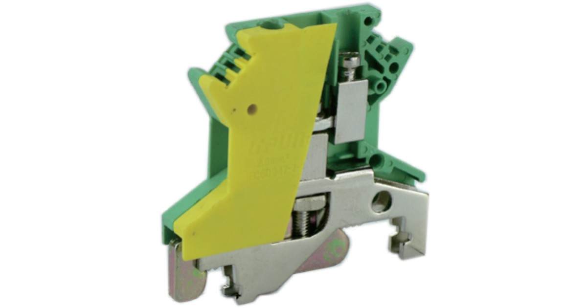 Купить Заземляющая клемма UKJ-2.5XJD Upun оптом в Москве