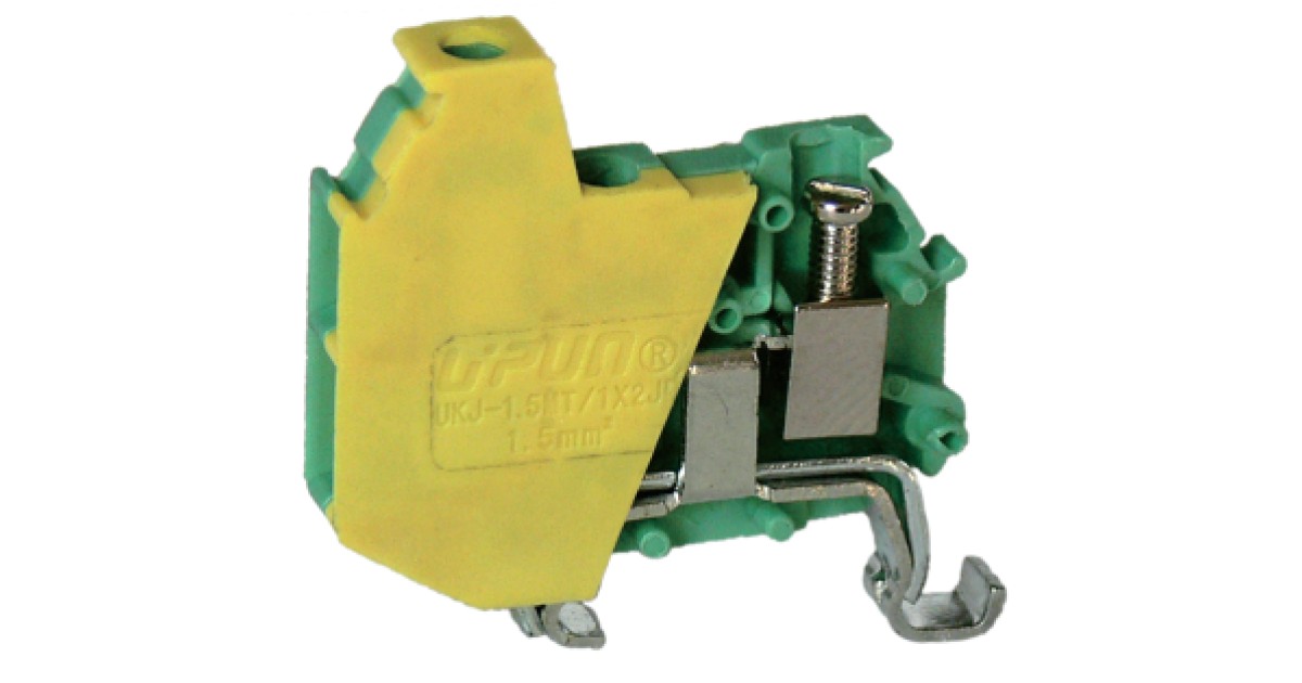Купить Заземляющая клемма UKJ-1.5MT/1X2JD Upun оптом в Москве