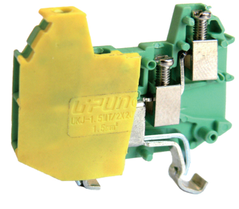 Заземляющая клемма UKJ-1.5MT/2X2JD - Upun