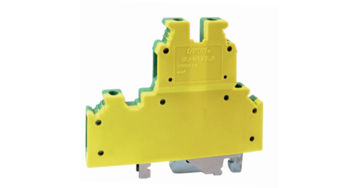 Купить Заземляющая клемма UKJ-4/2X2LJD Upun оптом в Москве
