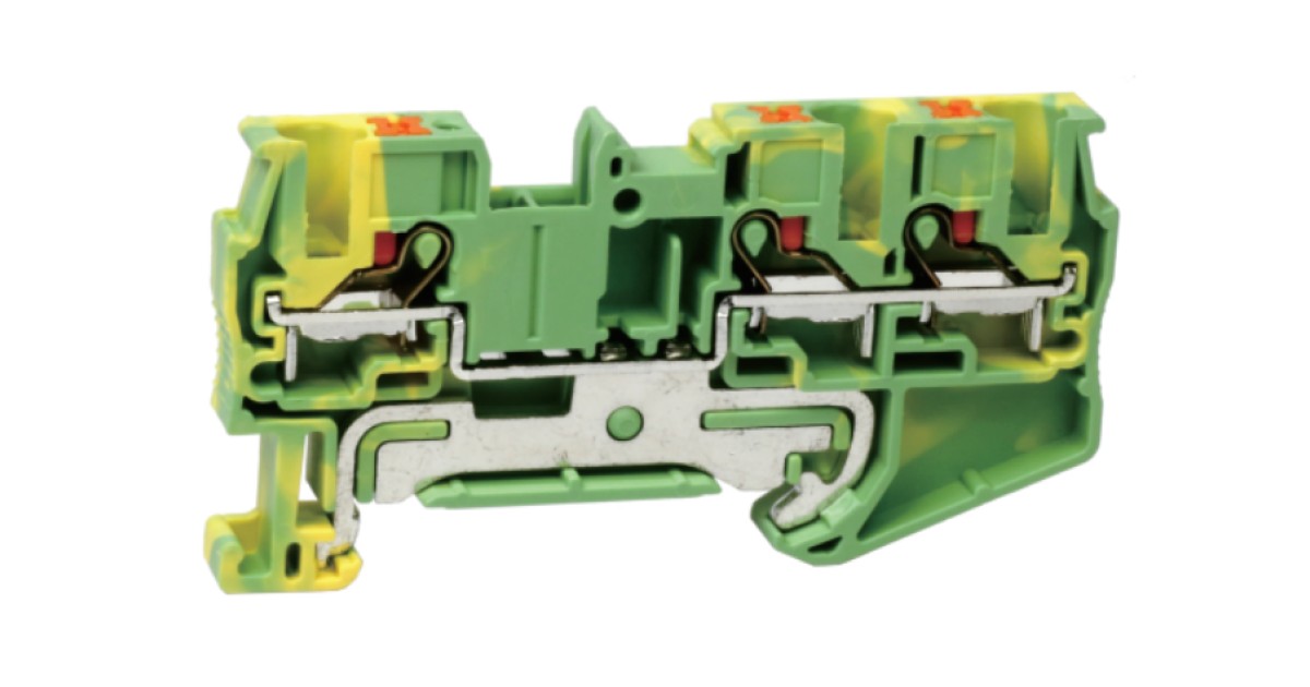 Купить Заземляющая клемма UJ6-4/1X2JD Upun оптом в Москве