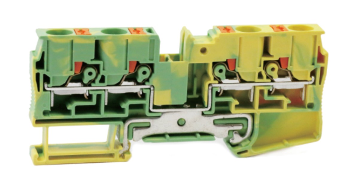 Купить Заземляющая клемма UJ6-6/2X2JD Upun оптом в Москве