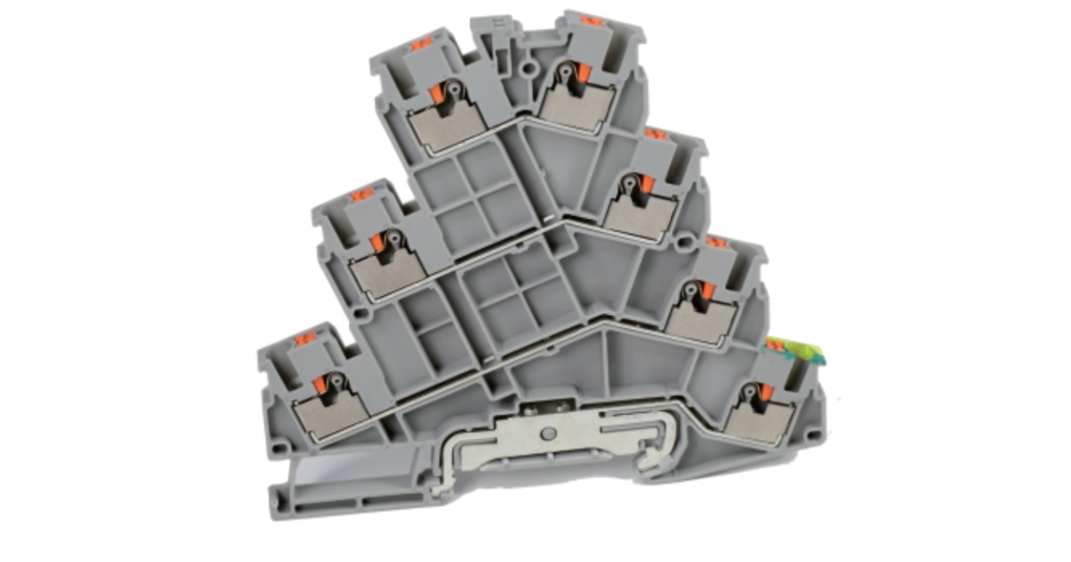 Купить Заземляющая клемма UJ6-2.5JD/3L Upun оптом в Москве