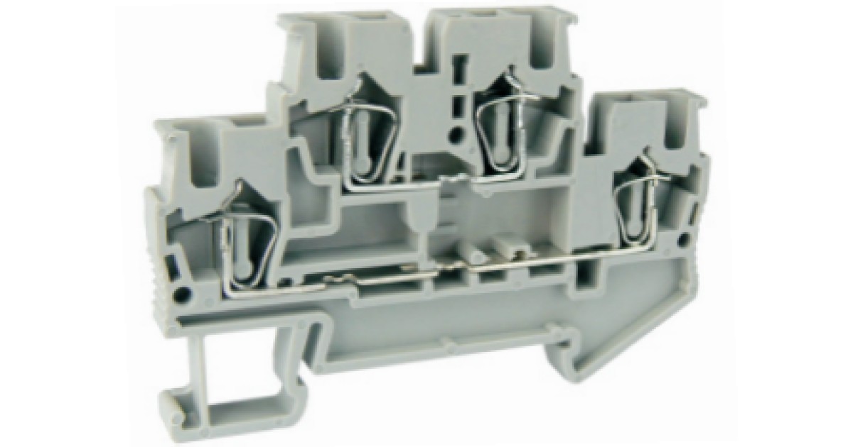 Купить Этажная клемма UJ5-2.5/2-2 Upun оптом в Москве