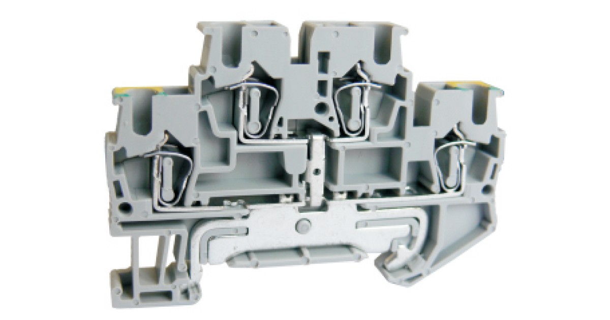 Купить Этажная клемма UJ5-2.5/2-2/JD-L Upun оптом в Москве