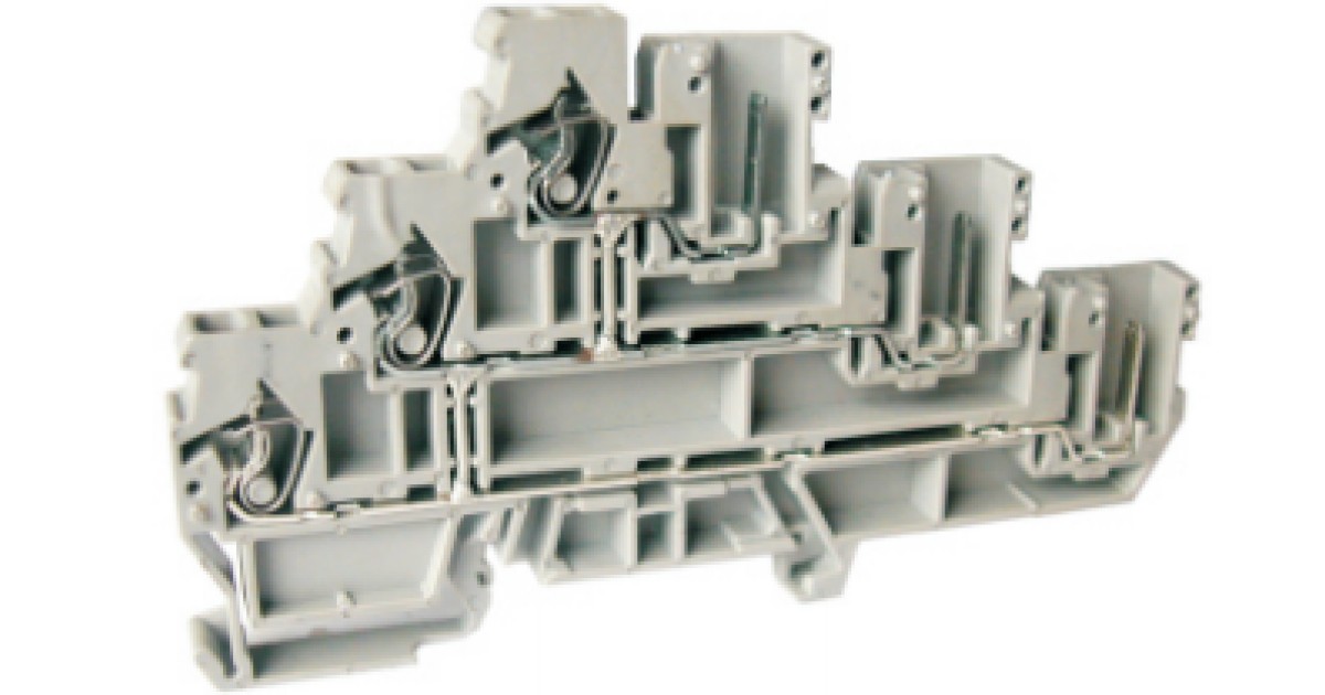 Купить Этажная клемма UJ5-2.5WV/3X3 Upun оптом в Москве