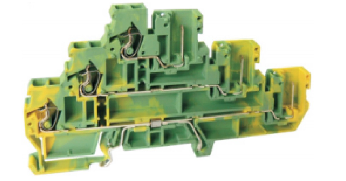 Купить Заземляющая клемма UJ5-2.5WV/3-3JD Upun оптом в Москве