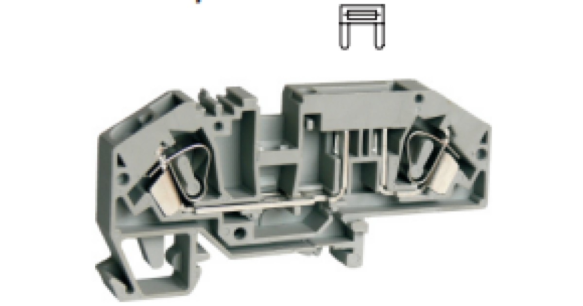 Купить Предохранительная клемма UJ5-6CW/RDE Upun оптом в Москве