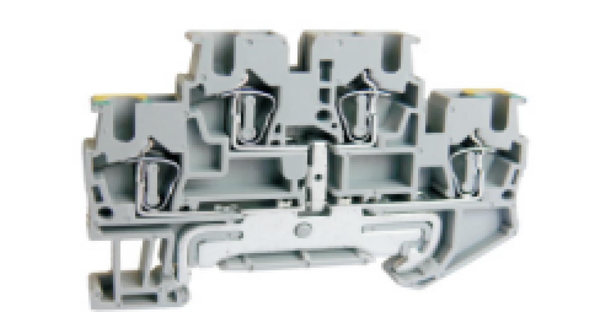 Купить Этажная клемма UJ5-2.5/2-2/JD-LE Upun оптом в Москве