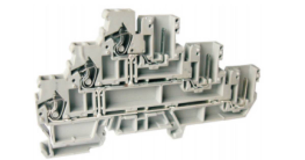 Купить Этажная клемма UJ5-2.5WV/3X3E Upun оптом в Москве
