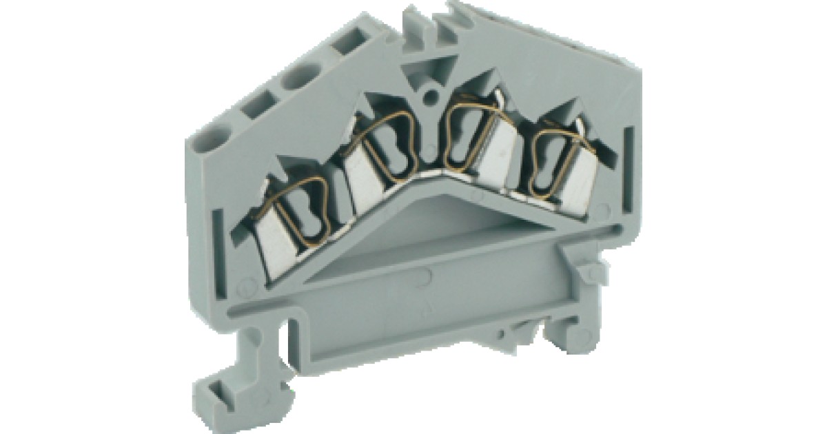 Купить Проходная клемма UJ1-2.5/4 Upun оптом в Москве