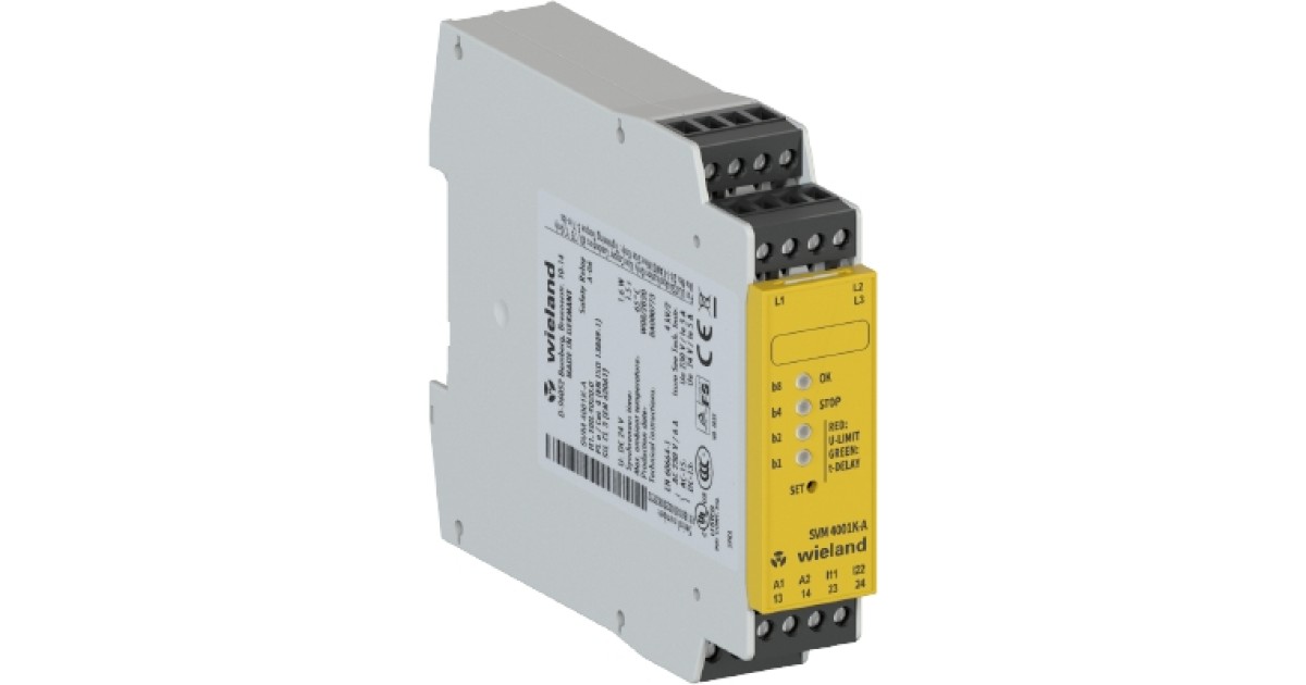 Купить Реле безопасности SVM 4001K-A DC24V Wieland Electric оптом в Москве