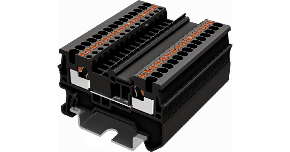 Купить Проходная клемма TP1.5-2-BK SUPU оптом в Москве