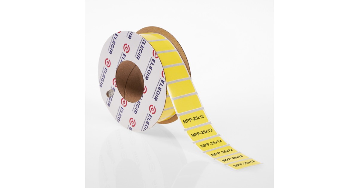 Купить Маркировка прямоугольная NPP-25х12 Y Элегир Маркинг оптом в Москве