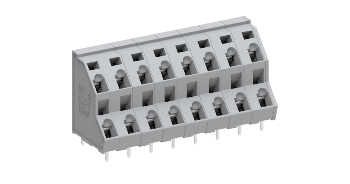 Купить Клемма на плату 257324 SUPU оптом в Москве