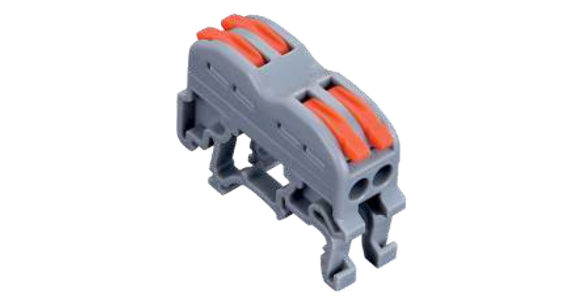 Купить Рычажная клемма, проходная, PCT-222D Силат оптом в Москве