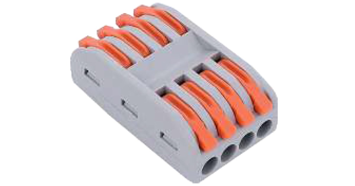 Купить Рычажная клемма, проходная, PCT-224 Силат оптом в Москве