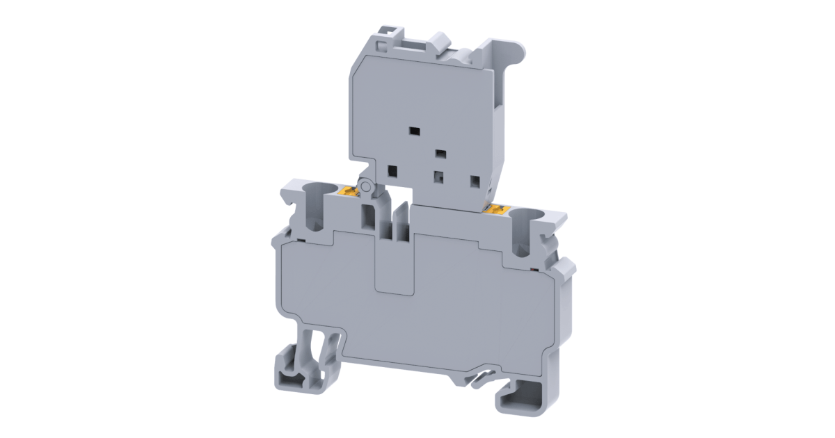 Купить Клемма для предохранителей push-in OptiClip CPF-4-HESI-(5x20)-10А-(0,2-4)-серый КЭАЗ оптом в Москве