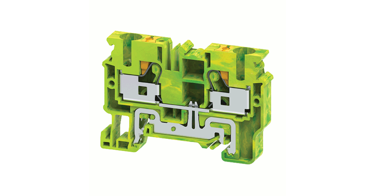 Купить Клемма заземляющая push-in OptiClip CPG-10-PE-I-(0,5-10)-PEN КЭАЗ оптом в Москве