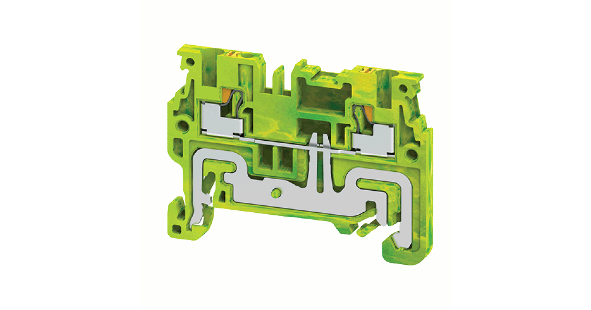 Купить Клемма заземляющая push-in OptiClip CPG-2,5-PE-I-(0,2-2,5)-PEN КЭАЗ оптом в Москве
