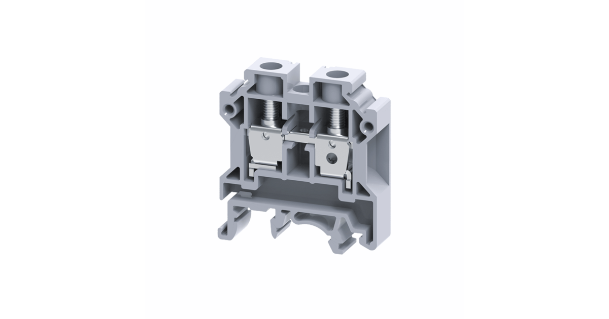 Купить Клемма проходная винтовая OptiClip CTS-10-I-57A-(0,5-10)-серый (100шт) 289777 КЭАЗ оптом в Москве