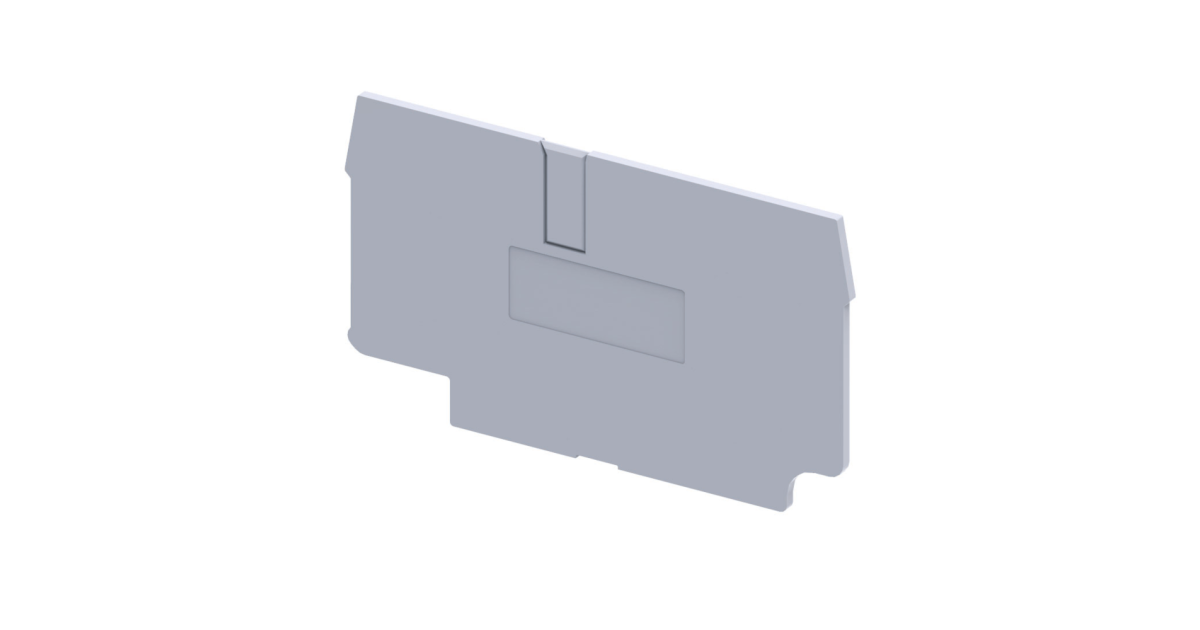 Купить Крышка концевая для клеммы проходной OptiClip EPCX10-серый (50шт) 289726 КЭАЗ оптом в Москве