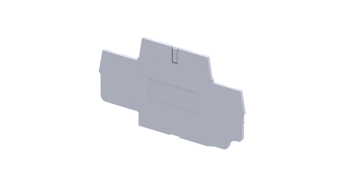 Купить Крышка концевая для клеммы проходной OptiClip EPCXDL2,5-серый (50шт) 289766 КЭАЗ оптом в Москве