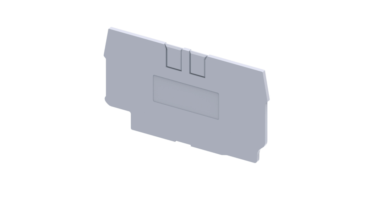 Купить Крышка концевая для клеммы проходной OptiClip EPCX6-серый (50шт) 289725 КЭАЗ оптом в Москве