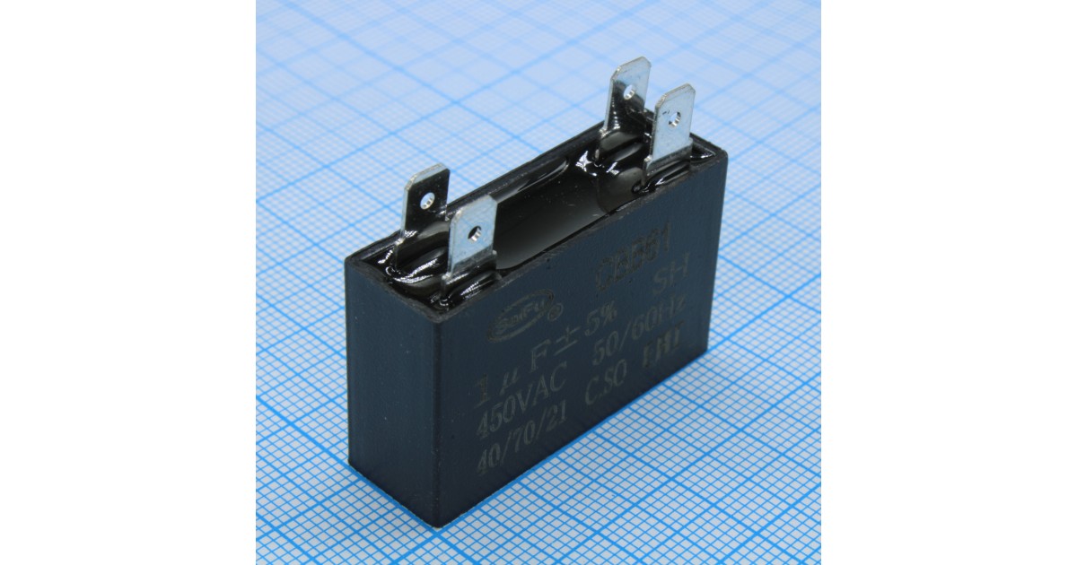 Купить CBB61   1UF  450V 4 PIN SAIFU оптом в Москве