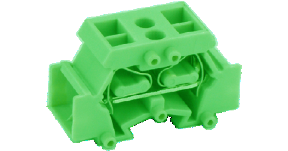 Купить Клемма MINI UJ2-1.5/2X2(GN) Upun оптом в Москве