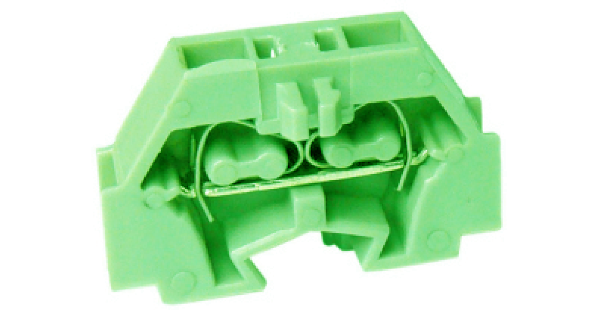 Купить Клемма MINI UJ2-1.5N(GN) Upun оптом в Москве