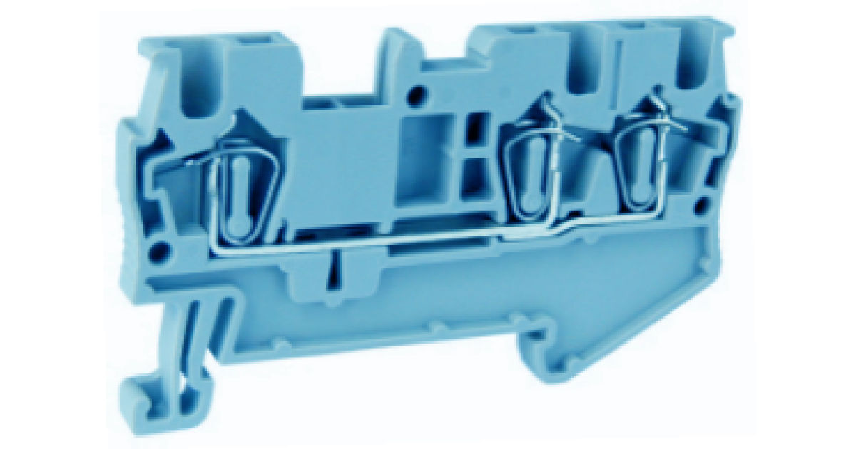 Купить Проходная клемма UJ5-1.5/1X2(BU) Upun оптом в Москве