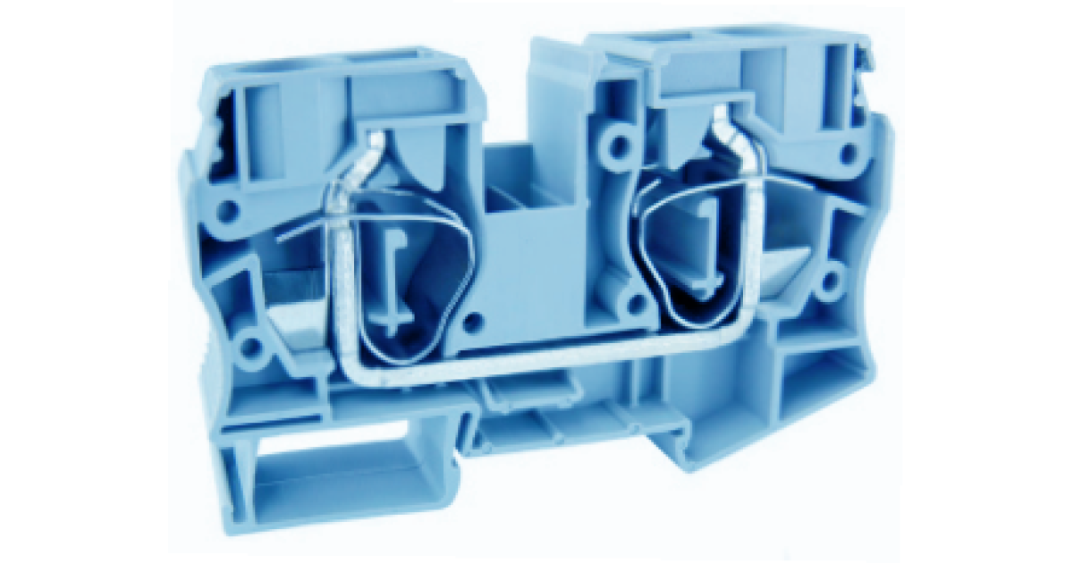 Купить Проходная клемма UJ5-35(BU) Upun оптом в Москве