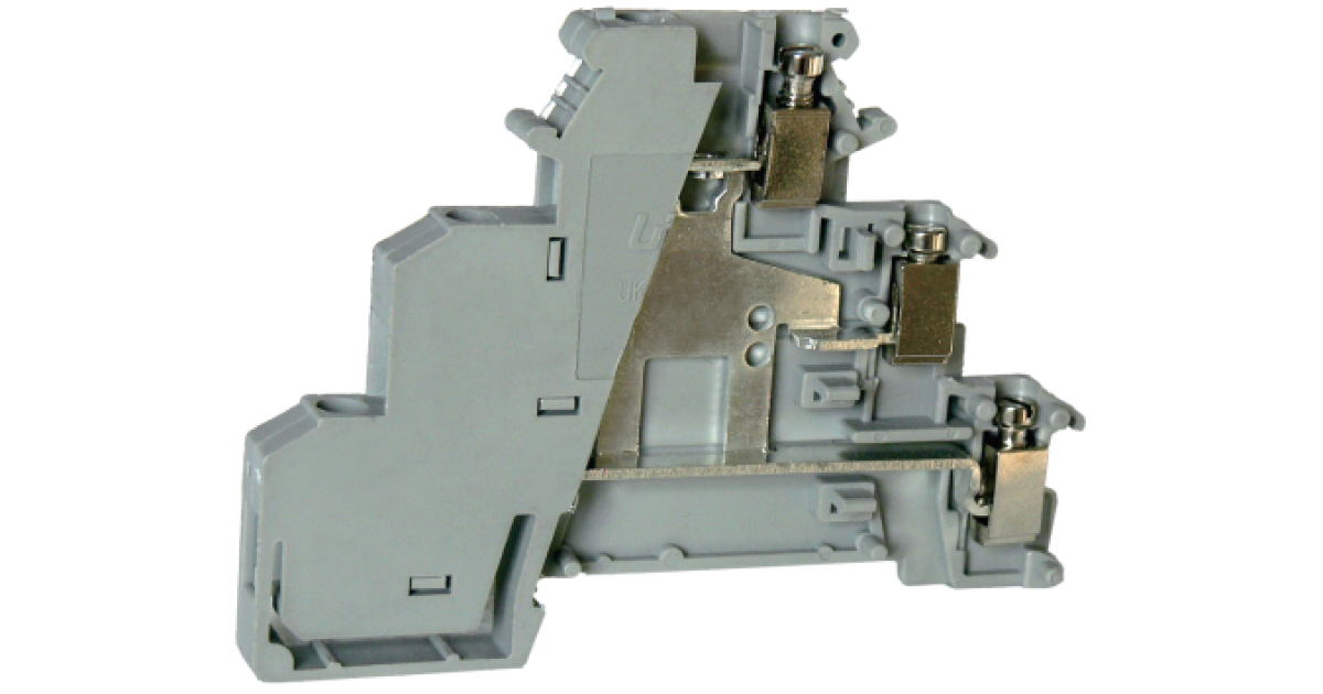 Купить Трехуровневая клемма UKJ-DKD1.5-PV Upun оптом в Москве