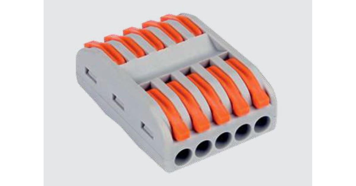 Купить Рычажная клемма, проходная, PCT-225-2 Силат оптом в Москве