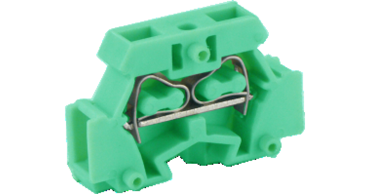 Купить Клемма MINI UJ2-1.5(GN) Upun оптом в Москве